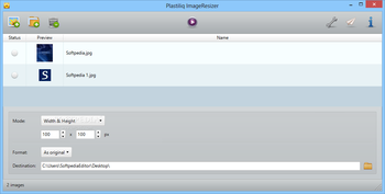 Plastiliq ImageResizer screenshot