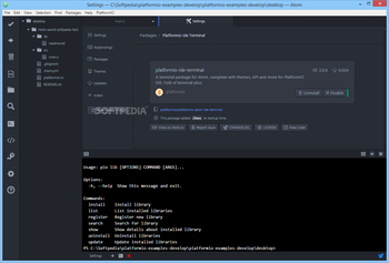 PlatformIO IDE screenshot 4