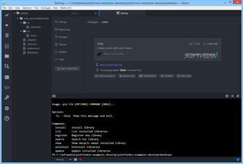 PlatformIO IDE screenshot 6