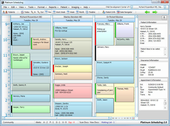 Platinum Scheduling screenshot