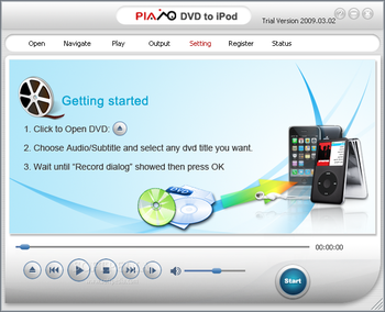 Plato DVD to iPod Converter screenshot