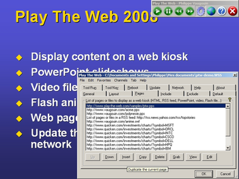 Play The Web screenshot