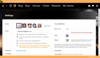 Playfire screenshot 5