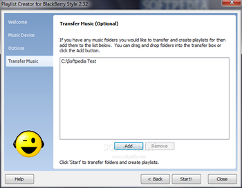 Playlist Creator for BlackBerry Style screenshot 3