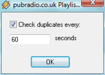 Playlist Duplicate Remover screenshot