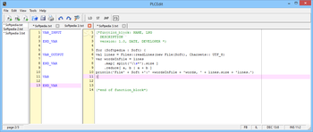 PLCEdit screenshot