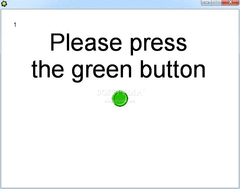 Please Press the Green Button screenshot