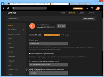 Plex Media Server screenshot 16