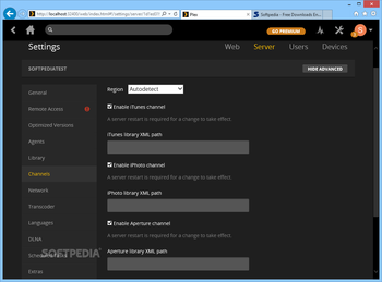 Plex Media Server screenshot 20
