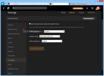 Plex Media Server screenshot 23