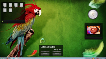 PlexyDesk screenshot