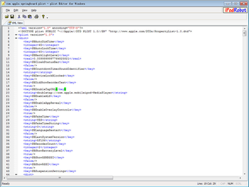 plist Editor for Windows screenshot 3