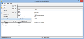 plist Editor Pro (formerly plist Editor for Windows) screenshot 2