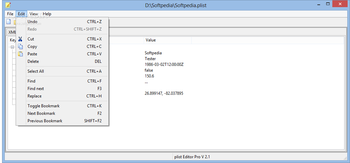 plist Editor Pro (formerly plist Editor for Windows) screenshot 3