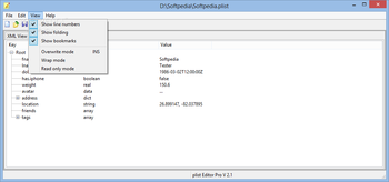 plist Editor Pro (formerly plist Editor for Windows) screenshot 4