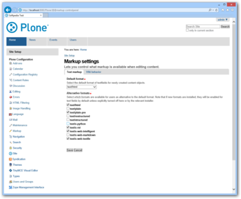 Plone screenshot 19