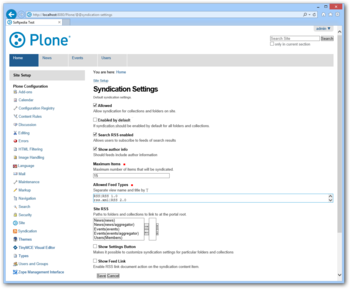 Plone screenshot 24