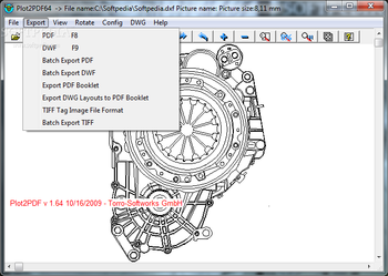 Plot2PDF64 screenshot 2