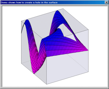 Plot3DHole screenshot