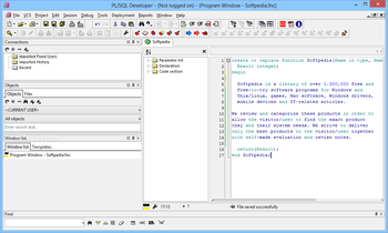 PL/SQL Developer screenshot