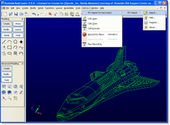 PLT Import for KeyCreator screenshot