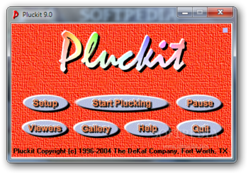 Pluckit screenshot
