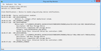Plug-and-Play Monitor screenshot