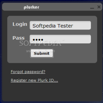 Plurker screenshot