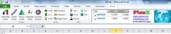 PlusX Excel 2007/2010 Add-In  screenshot 2