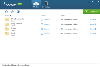 Plusync screenshot 4