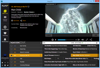 PlutoTV screenshot