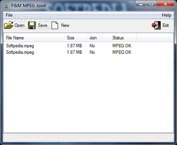 P&M MPEG Joint screenshot