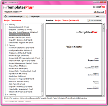 PM TemplatesPlus screenshot
