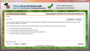 PMI-SP - PMI Scheduling Professional Practice Test screenshot 2