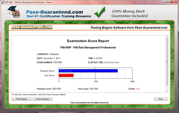 PMI-SP - PMI Scheduling Professional Practice Test screenshot 3