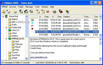 PMMail 2000 Professional screenshot 2