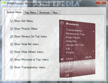 PMW (Process Manager for Windows) screenshot 3
