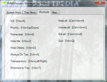 PMW (Process Manager for Windows) screenshot 5