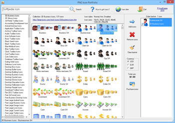 PNG Icon Portfolio screenshot