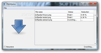 PNGOptim screenshot