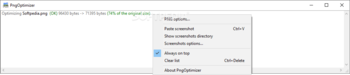 PngOptimizer screenshot
