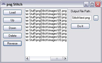 pngStitch screenshot