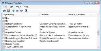 PO Auto-Translator screenshot