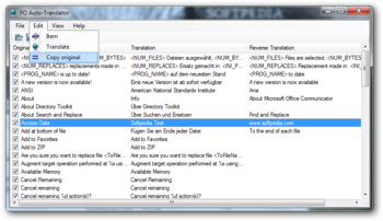 PO File Auto-Translator Portable screenshot 2