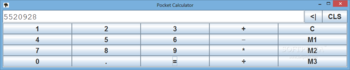 Pocket Calculator screenshot