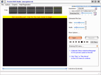 Pocket DVD Studio screenshot