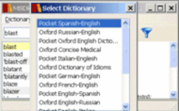 Pocket Oxford German Dictionary Windows screenshot 2