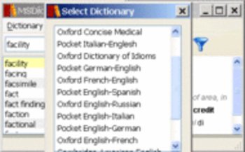 Pocket Oxford Italian Dictionary Windows screenshot 2