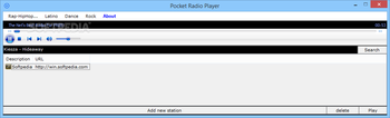 Pocket Radio Player screenshot