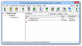 PocketSurvey Developer Lite screenshot